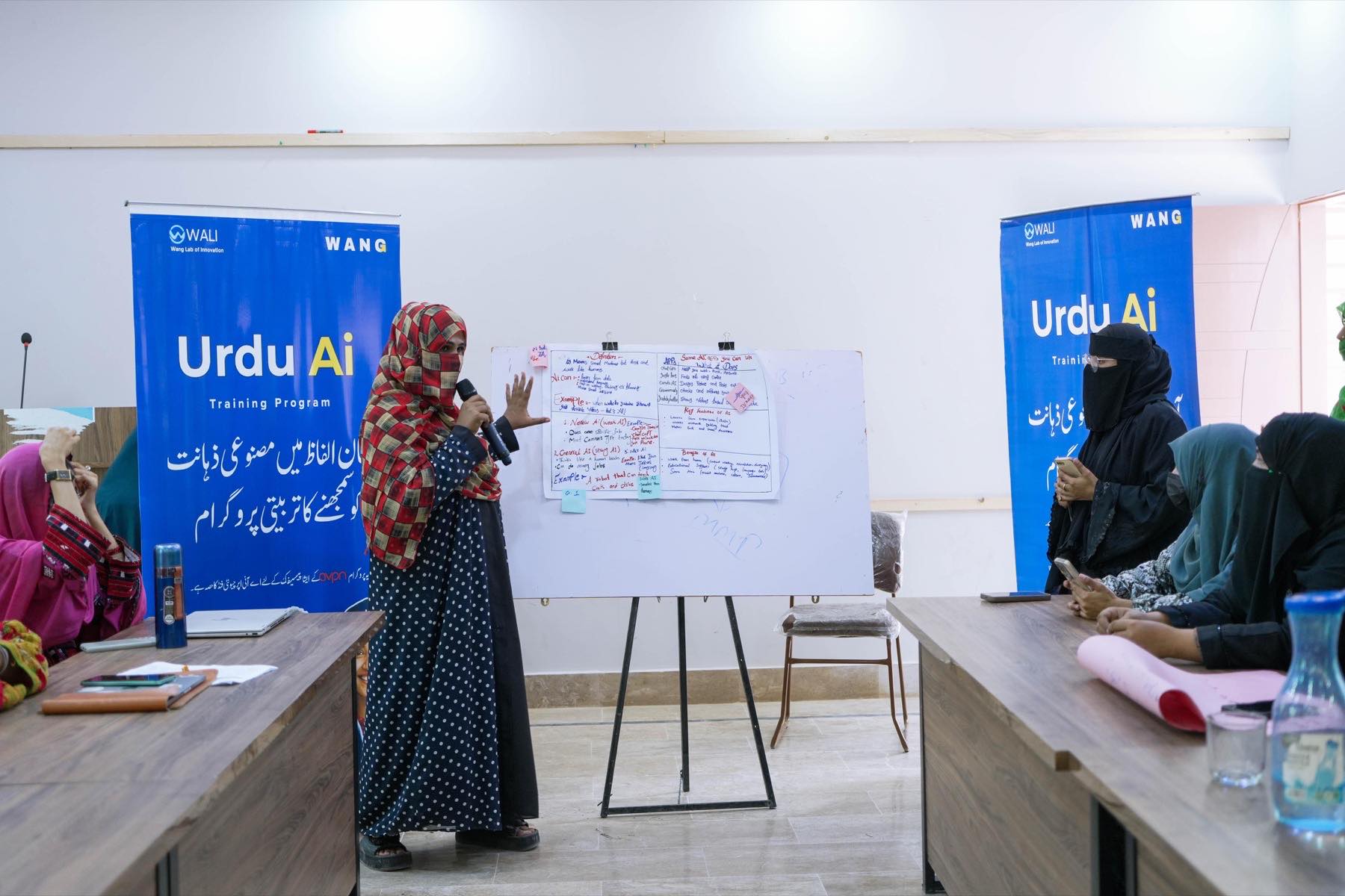 WANG field team and women collaborators at the WALI lab in Lasbela