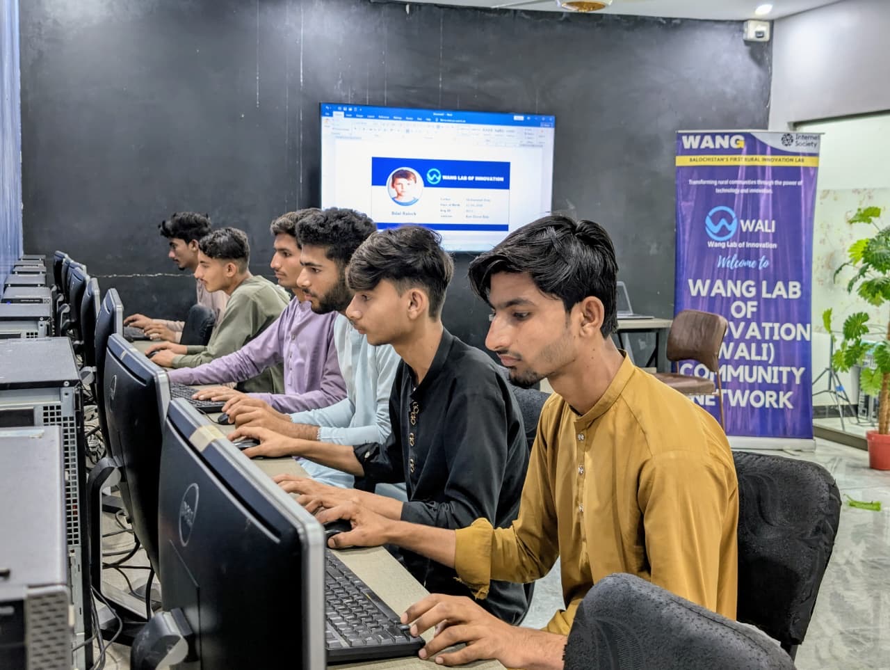 Youth empowered through computer training at WALI Innovation Lab